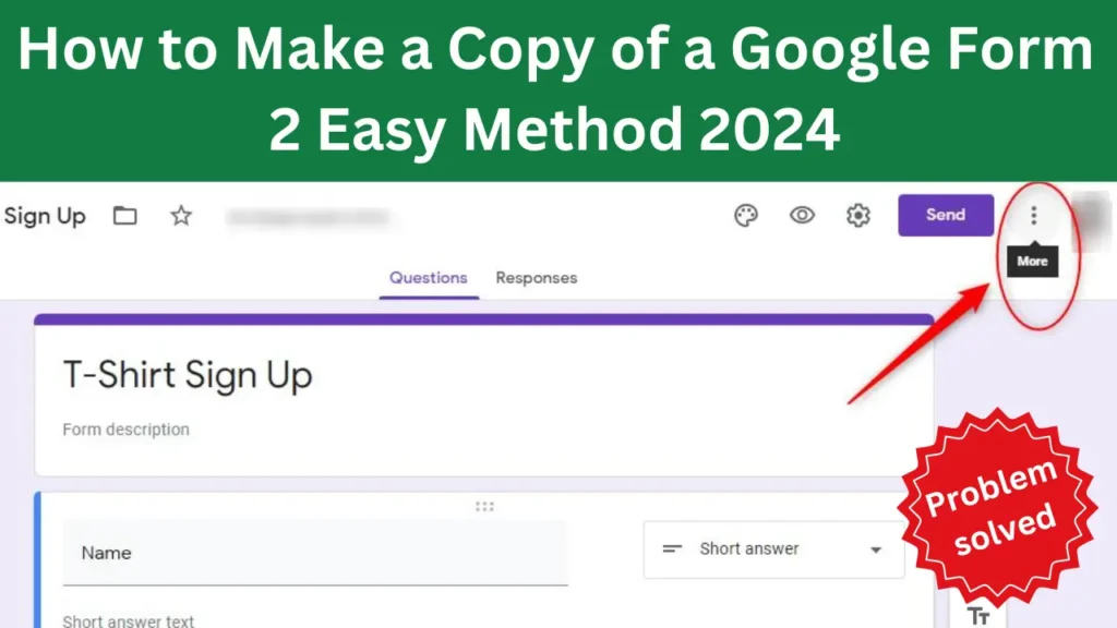 How to Make a Copy of a Google Form 2 Easy Mеthod 2024