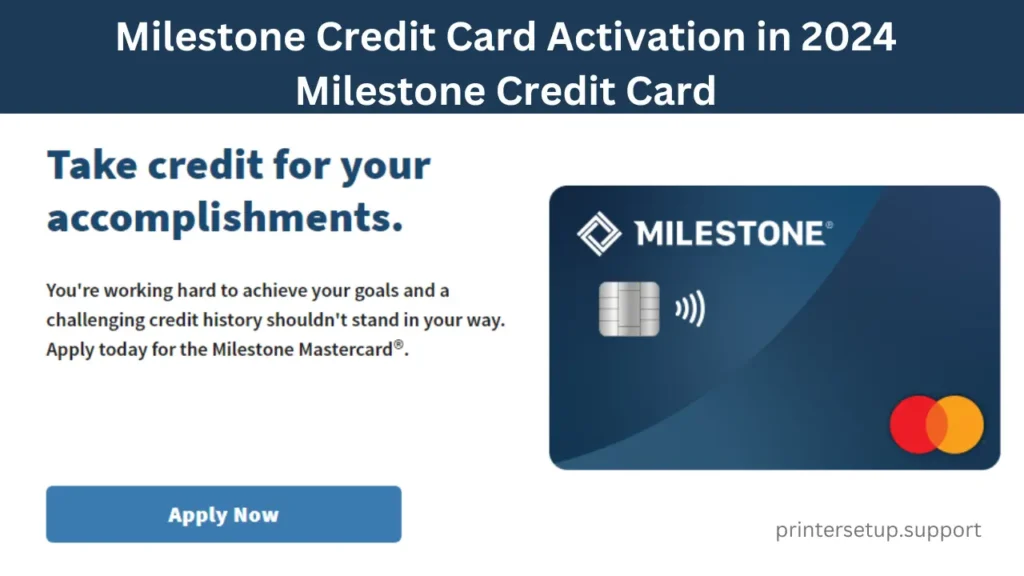 Milestone Card - Apply Quickly and Easily